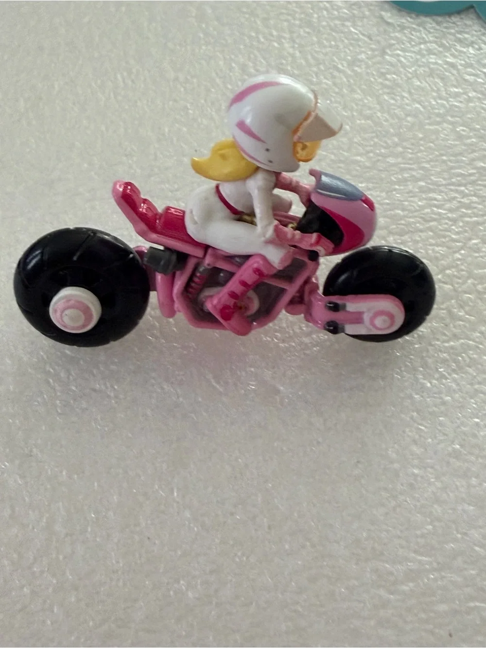 The Hot Wheels Mario Kart 4 Pack Super Mario Bros Movie featuring Princess Peach